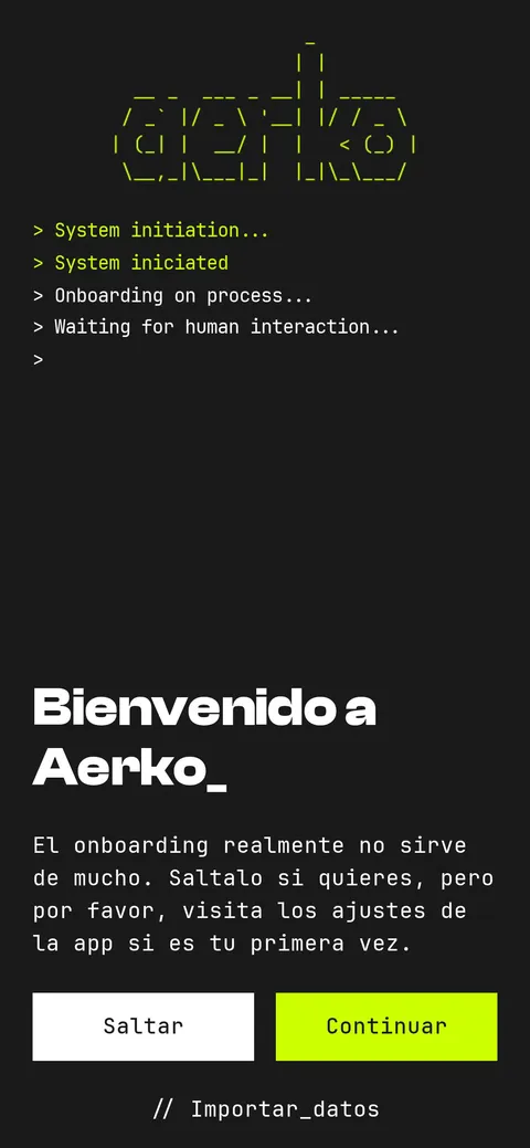 Aerko_ mobile view