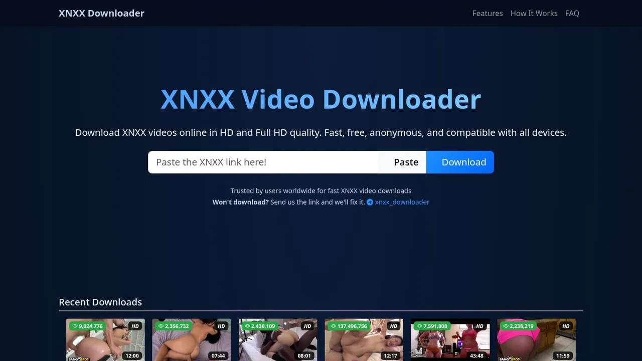 XNXX Video Downloader screenshots 2